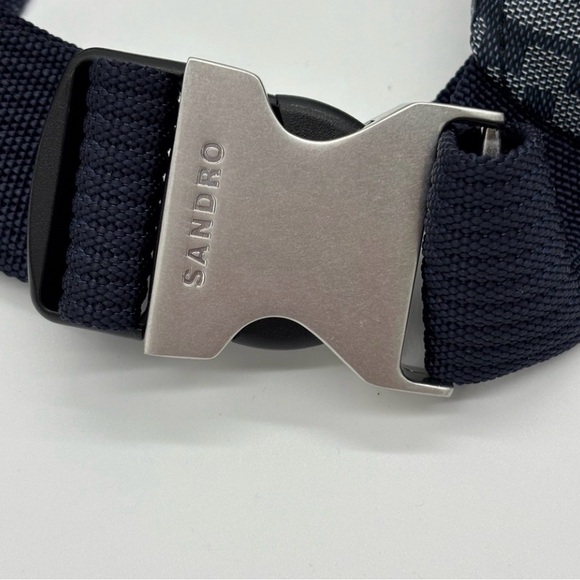 Sandro Paris Belt Bag | Black Waist Pack Fanny Pack | Designer Luxury Street NWT - Picture 4 of 9